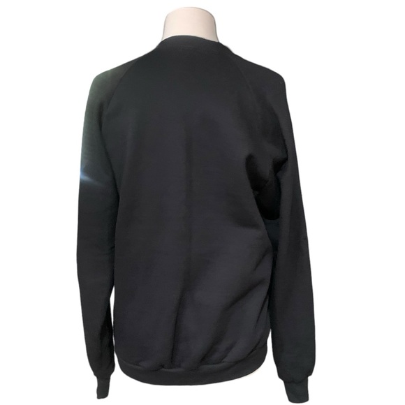 Vintage Disney Mickey Mouse Jerzees size large black sweatshirt - Picture 3 of 4